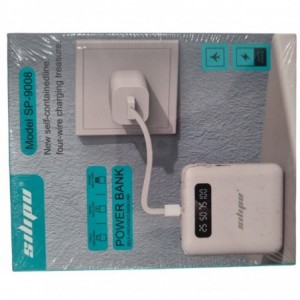 Silipu 10-000mAh Powerbank - Black (SP9008)