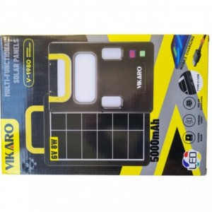 Vikara V-1980 Solar Panel Multi-Function Powerbank