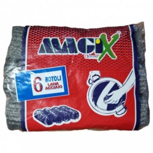 Steel Wool 6pc MAGIX 1-338