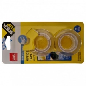 Clear Office Tape Twin Pack 18mm x 18.3m