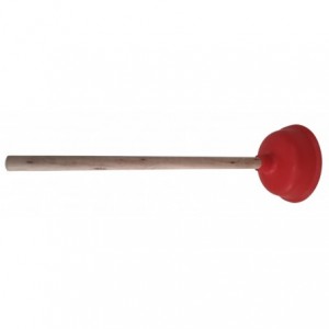 Toilet Plunger with Wooden Handle