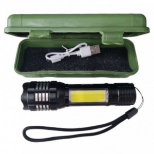 Andowl Q-FC705 Rechargeable Torch with Case