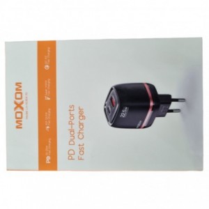 Moxom Travel Adaptor PD 22.5W USB Type-C to Type-C