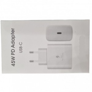 Travel Adaptor PD 45W Type-C (No Cables)