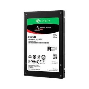 960GB Seagate IronWolf 110- 2.5"- SATA 6Gbps- (Read: up to 560 MB/s- Write: up to 535 MB/s)- Internal SSD