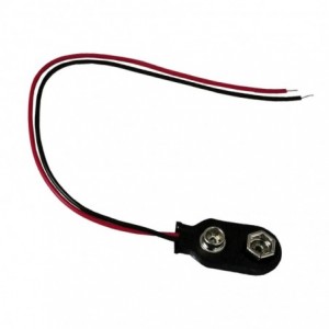 9V Battery Terminal Connector With Cables