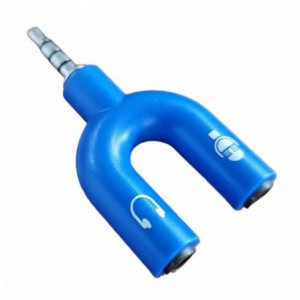 AUX SPLITTER ADAPTOR  - 1 to 2x Q-JC143
