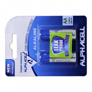Alkaline PRODIG AA LR6 2pcALPHACELL CARDED