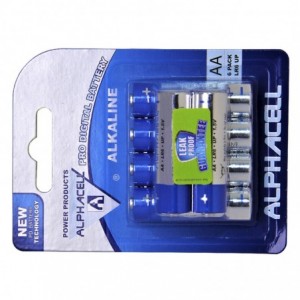 Alkaline PRODIG AA LR6 6pcALPHACELL CARDED