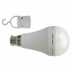 B22 A60 7w DaylightRECHARGEABLE AUSMA+ clip