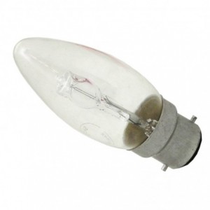 B22 Candle 28w Halogen