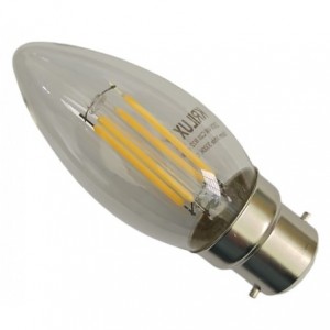 B22 Candle Led Filament 4wWarmwhite KRILUX