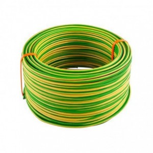 CABLE - GP WIRE 1.5mmGREEN/YELLOW 100M