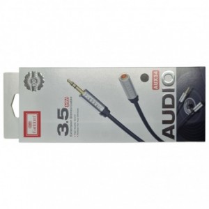 Cable - aux 1m extension cord -Earldom AUX34a