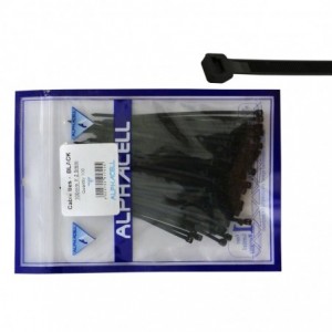 CABLE TIE - 100mmx2.5mmBLACK (QTY 100)