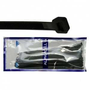 CABLE TIE - 300mmx4.8mmBLACK (QTY 100)