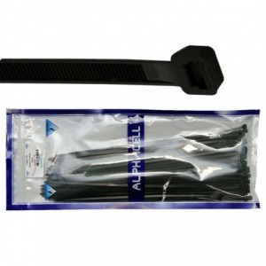 CABLE TIE - 370mmx4.8mmBLACK (QTY 100)