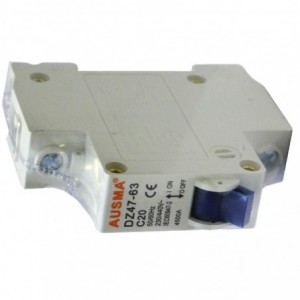CIRCUIT BREAKER 25 AMP DinRail 1p