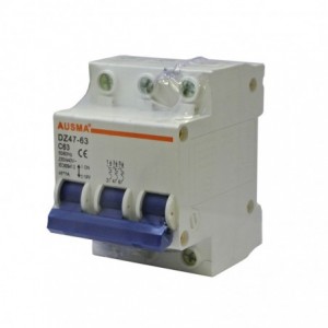 CIRCUIT BREAKER 63Amp 3Phase Din Rail