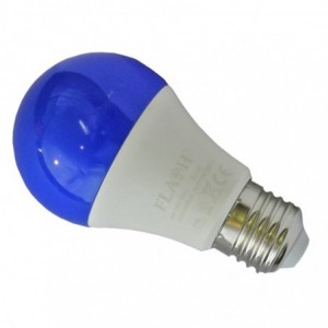 E27 A60 6W Blue - Flash