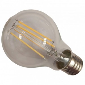 E27 A60 6w LED WarmwhiteFILAMENT 3000k KRILUX