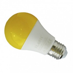 E27 A60 6W Yellow - Flash