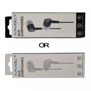 Earphones Alphacell RT-1 whitecolour