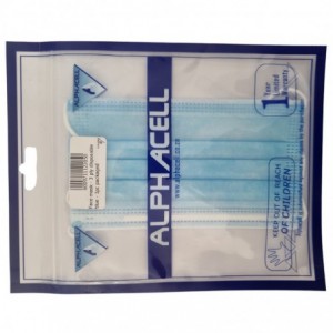 FACE MASK - 3 ply disposableBLUE - 1PC PACKAGED