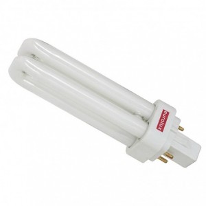 EUROLUX 4 Pin G24Q-1 - 13w / PL13 / CFL / Warm White
