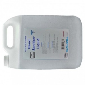 Hand Sanitizer Alphacell - 5LITRE Liquid 70%