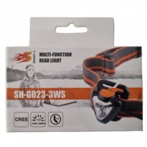 Headlamp 3w Cree ECONO