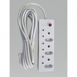 6 Way Multiplug - 3x16A / 3x5A / 5m Cord
