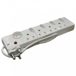 MULTIPLUG - 9 WAY NO SWITCHwith OVERLOAD