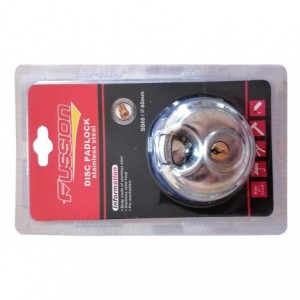 FUSSION Round Disc Padlock-  60mm / SB60