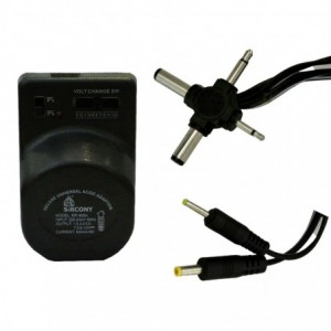 POWER SUPPLY - Multi-voltageBLACK 1000ma PAYS