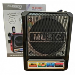 FUSSION Radio with USB and SD - FM /  AC / DC (FR-2004BT)