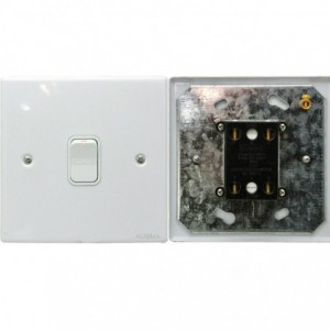 SWITCH ISOLATOR STEEL(white)60A - 4X4