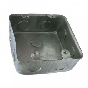 Wall Box 4X4 Galvanisedsteel