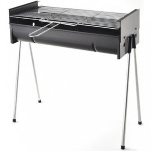 Metalix 452 Large Adjustable Braai - Black Retail Box 1 year warranty
