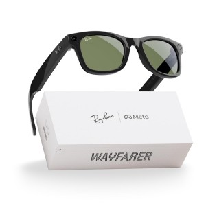 Ray-Ban Meta (Gen 1) Wayfarer Smart Glasses | Classic Design Enhanced with Everyday Meta Smart Technology