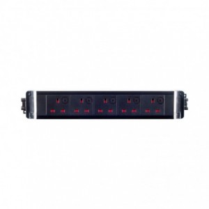 Linkqnet 5-Port 16A OfficeConnect PDU with GST18 Male/Female Connector - British