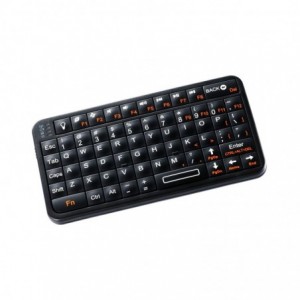 Zoweetek 67-Key Air-Mouse 2.4Ghz Wireless Ultra Mini Backlit Keyboard