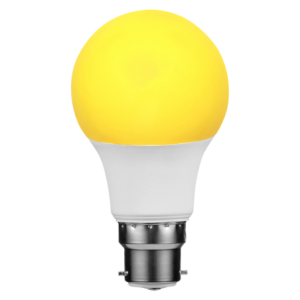 Switched 7W A60 LED Insect Lamp B22