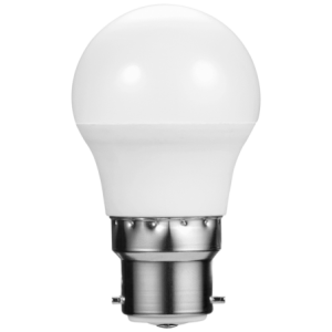 Switched 5W Golfball LED Light Bulb B22 - Warm White