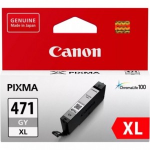 Canon CLI-471XL Grey Single Ink Cartridge