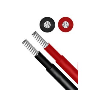 50mm2 Single-core HV DC Cable 1m - Pair