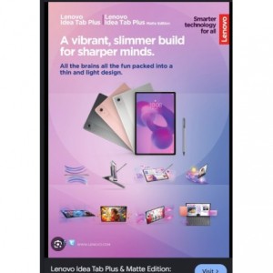 Lenovo IdeaTab TB336ZU Matt Edition 11" 2.5K 5G 256GB Tablet - Grey