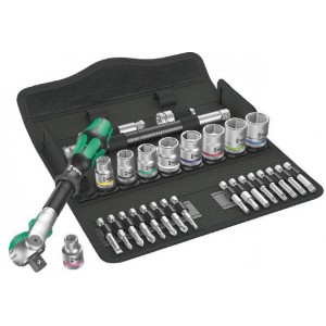 Wera 8100 Sb 6 Zyklop Speed Ratchet Set 29 Piece