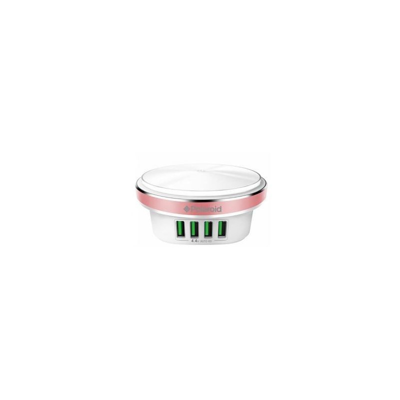 Polaroid LED Press Lamp With 4 Port USB