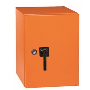 160A 3-POLE 10kA ENCLOSED ISOLATOR- ORANGE IP54